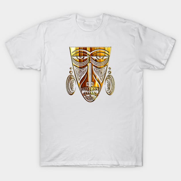 African tribal ceremonial mask T-Shirt by Afrocentric-Redman4u2